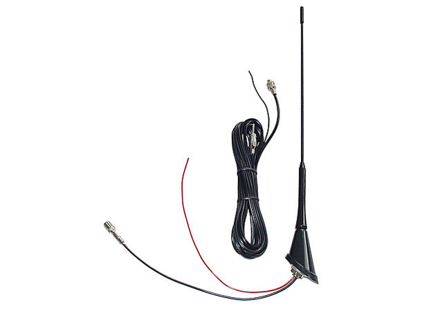 Antenne, tak, universal m/forst 52°, 5m kabel